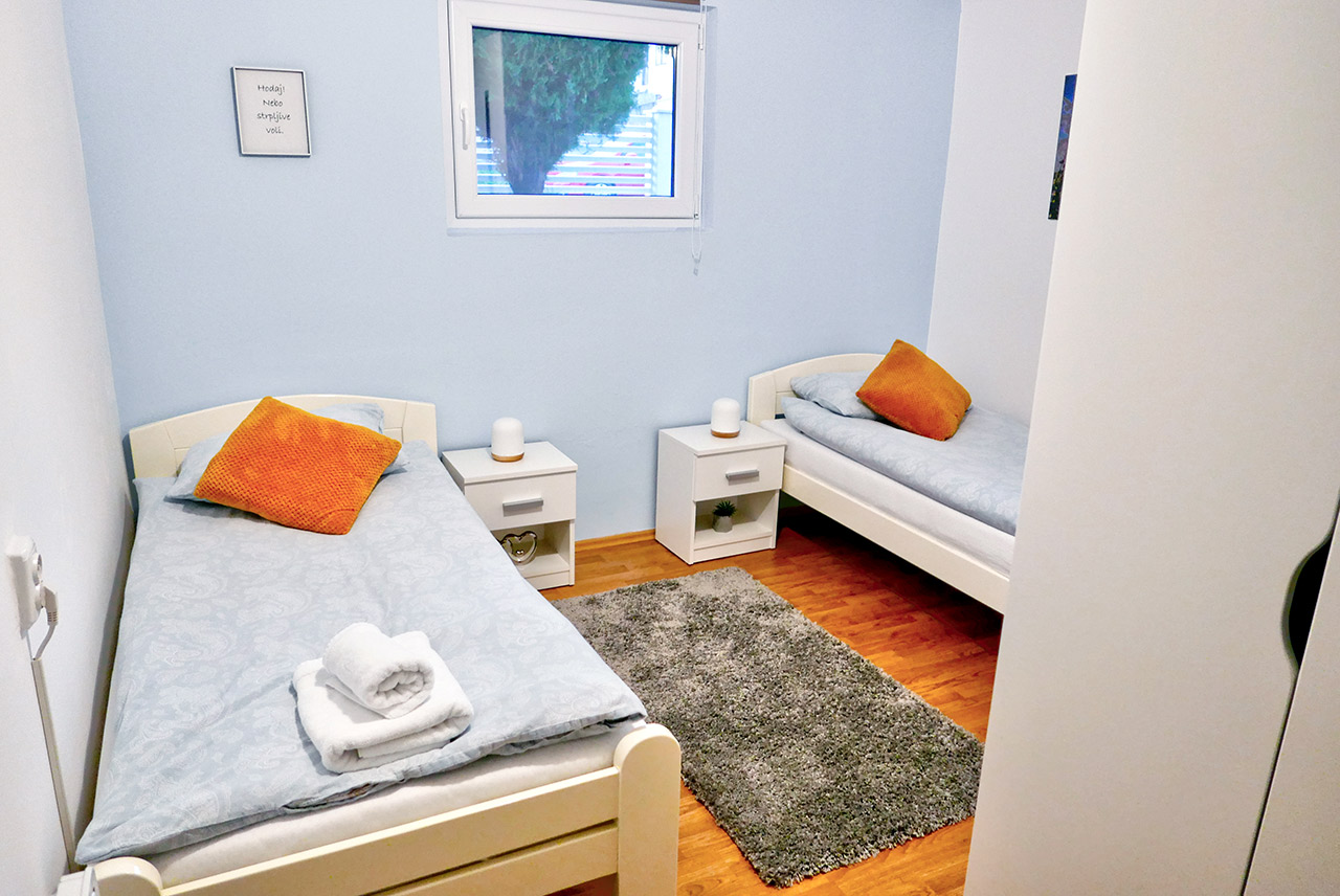 Spavaća soba - Apartman 'Rosé' ***